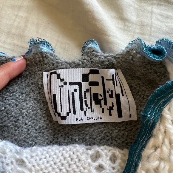 rua carlota patchwork sweater - Picture 4 of 4